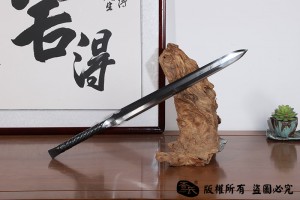 青峰-一体百炼钢锻造剑-特价